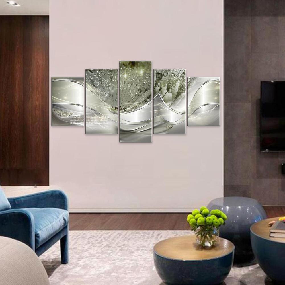 Stampa Pittura Murale Pittura su Tela Arte da Parete 5 Pezzi Tela