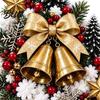Holiday Entryway Stair Snowy Banister Decor Warm Sleigh Railing Garland Santa LED Lighted Decoration Pre-Lit