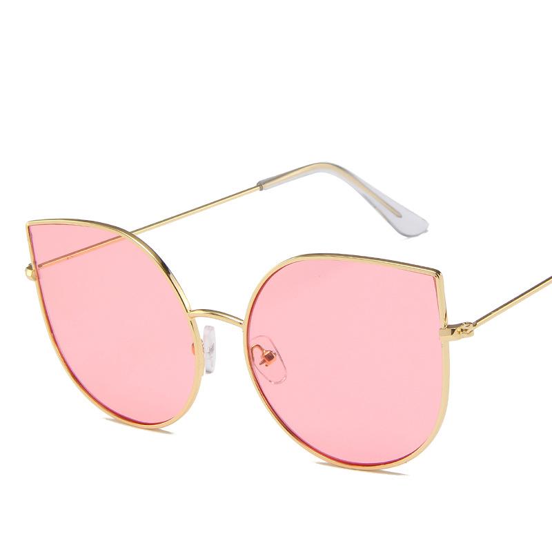 RMM brand Sexy large Vintage Cat Eye Sunglasses Women Red Black Sun Glasses Female Ladies Cat eyes Sunglasses  Retro Glasses