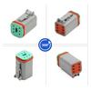 The new DT06-6S/DT04-6P is suitable for modifying the wiring harness plug connector of automotive daytime running lights and LED