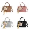 Urban Style Pu Water Bucket Handbag With Inner Zipper And Phone Pocket