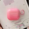 New Gradient Pink Gloss Smooth Soft Silicone Case With For Apple AirPods Pro 2 3 4 1 Wireless Bluetooth Earphone Cover