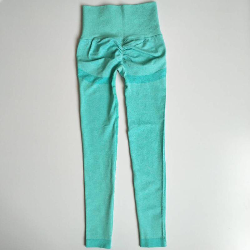 High-Waist Peach Lift Yoga Leggings for Women