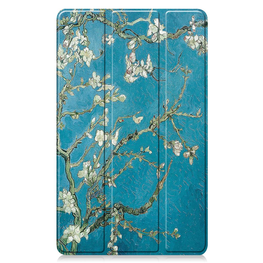 Tri-Fold Painted Case for Samsung Galaxy Tab A9 8.7" Plus 11" SM-X110 X115 X117 X210 X216 X218 Smart Stand Cover with Atuo Sleep