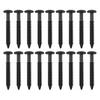 18/36/50Pcs Vinyl Shutter Fasteners Shutter Spikes UV Resistant Simple Installation