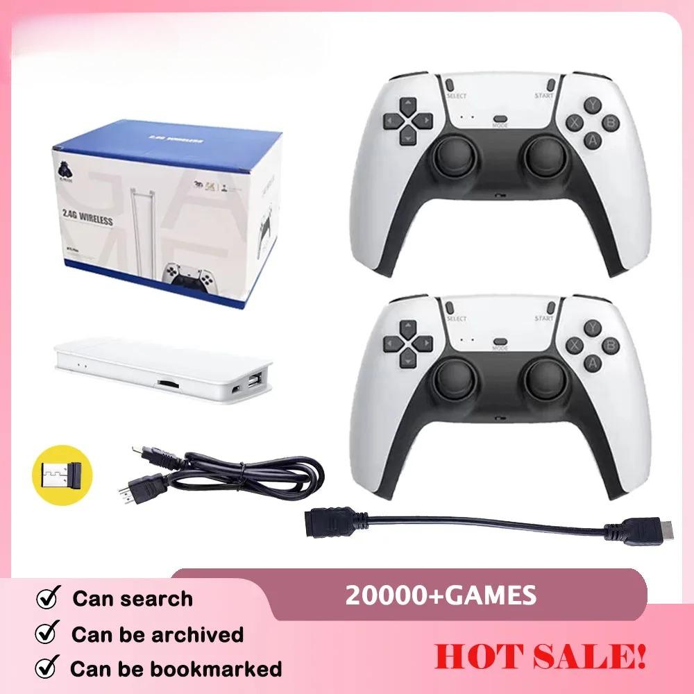 

M15 Game Stick Mini TV Handheld Game Classic 4K Retro Game Wireless Controllers HD Output Gaming Consola для PS1 Arcade 64G 20000GAME