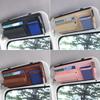 Car Sunshade Glasses, Document & Card Holder Storage Bag