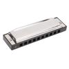 G Key Harmonica 10 Hole 20 Tone Mouth Organ Rust Corrosion Proof Portable Harmonica for Beginner Children