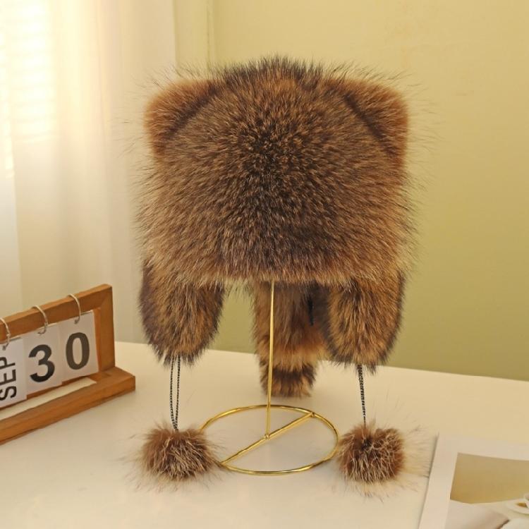 Chapéu de Pelúcia à Prova de Vento Chapéu Mongol para Fotografia de Pais e Filhos Uso Diário