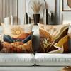 Autumn Landscape Printed Throw Pillow Covers Set Polyester pillowcase, sofa decorative cushion cov Headboard Pillow