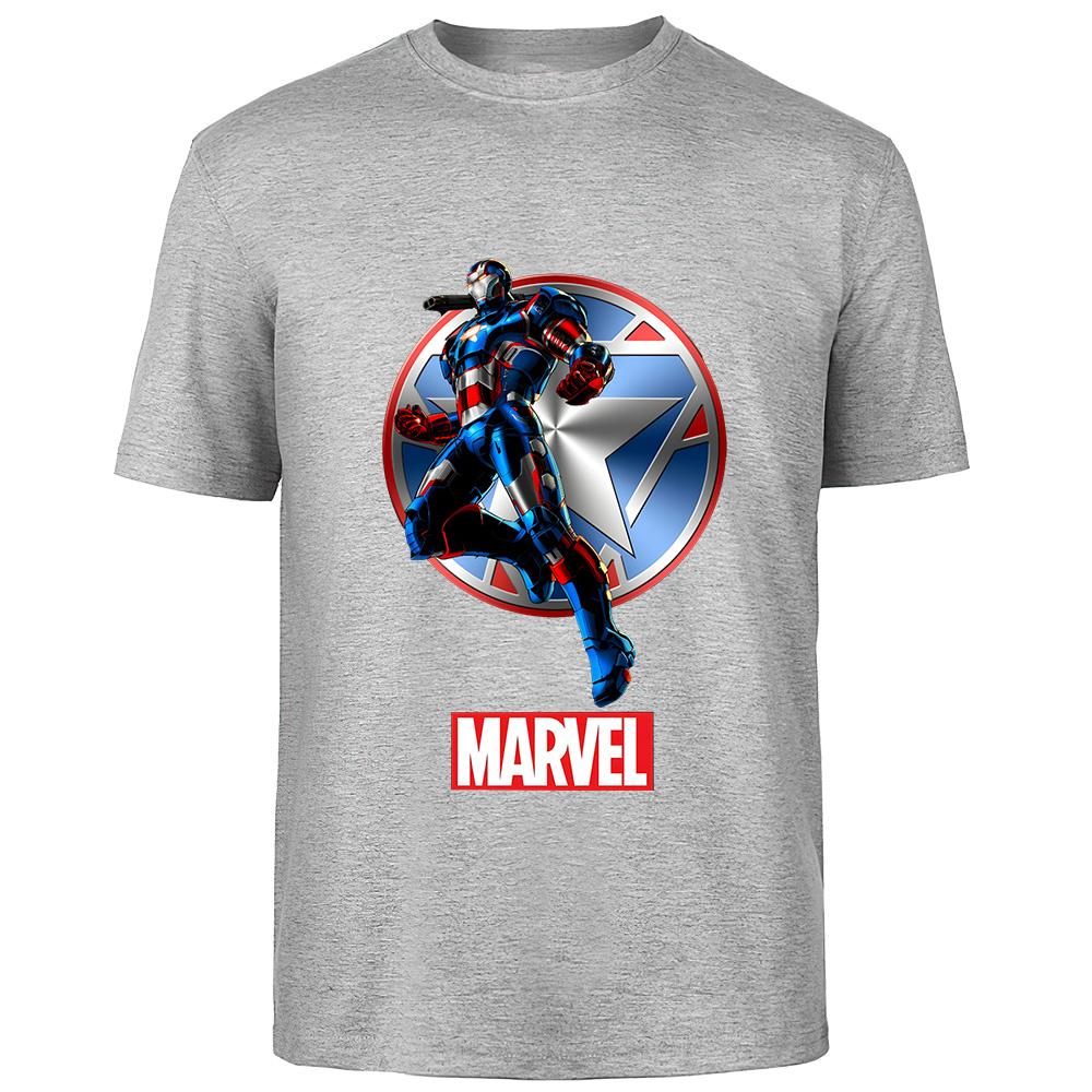 Marvel Avengers Superhero Tshirt  Iron Man Black Panther Cotton summer Tshirt Suitable for both men and women