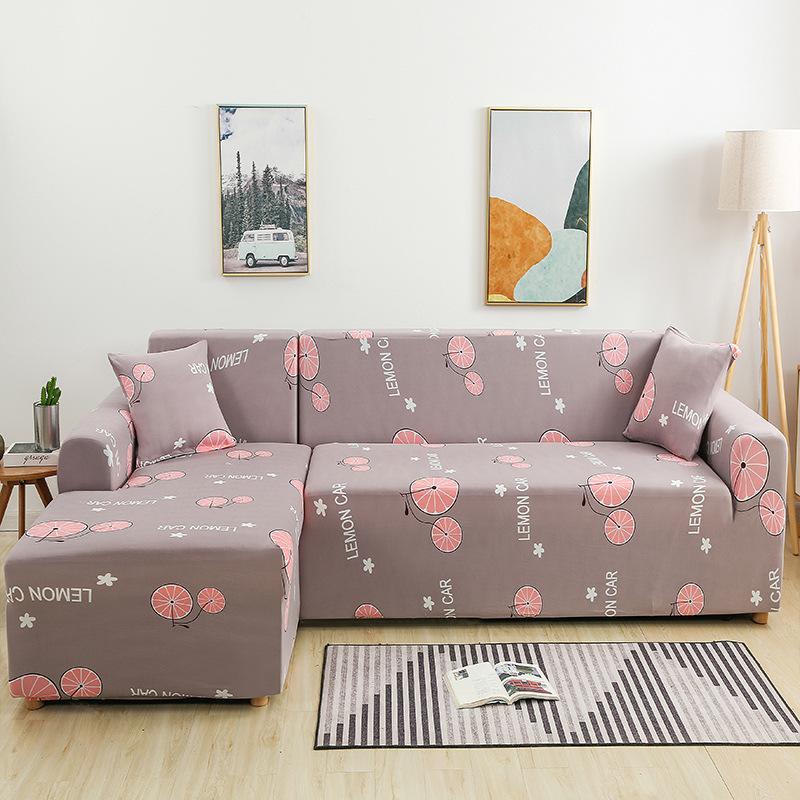 Elastic All-Inclusive Non-Slip Sofa Cover Sofa Slipcover Solid Color