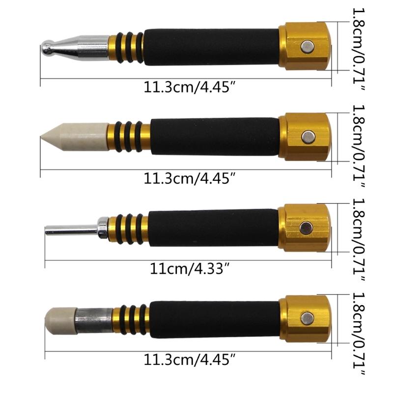 Paintless Damage Dent Repair KnocksDown Leveling Pen Tool Tap Down Body Panel Dent Removal Repair Knockout Pen Hand Tool