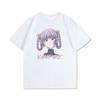 New Japan Anime Unisex Hipster Tshirt CALL OF THE NIGHT COS Fans Printed Shortsleev Tops Streetwear Aesthetic Korea Style Tees