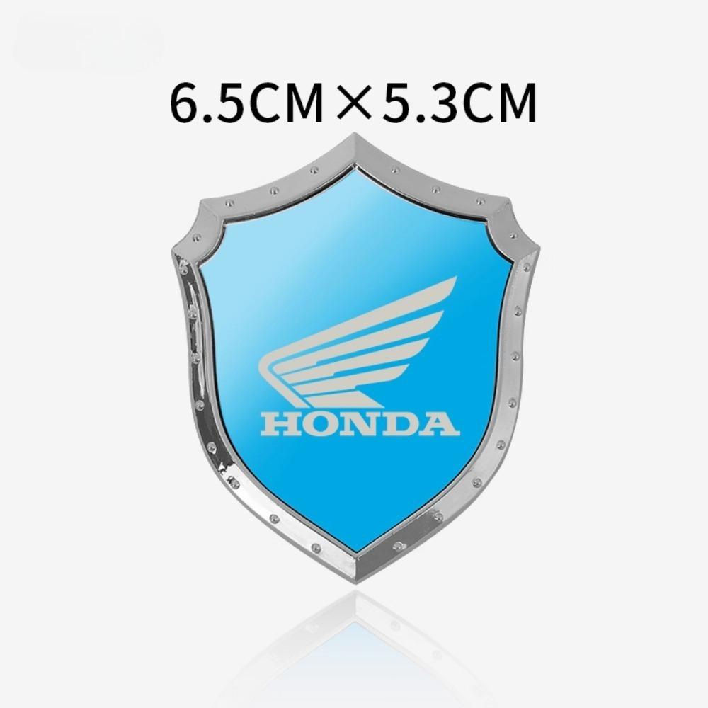 Honda Sticker Motorcycle Decoration Accessories Flying Wing Shield Metal Tag Pcx125pcx160nss350cbr600 Universal Stickers Cb650r