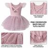Cross Strap Ballet TuTu Dress Sequin Party Dance Dress Ballet Performance Costume  Photo Shoot