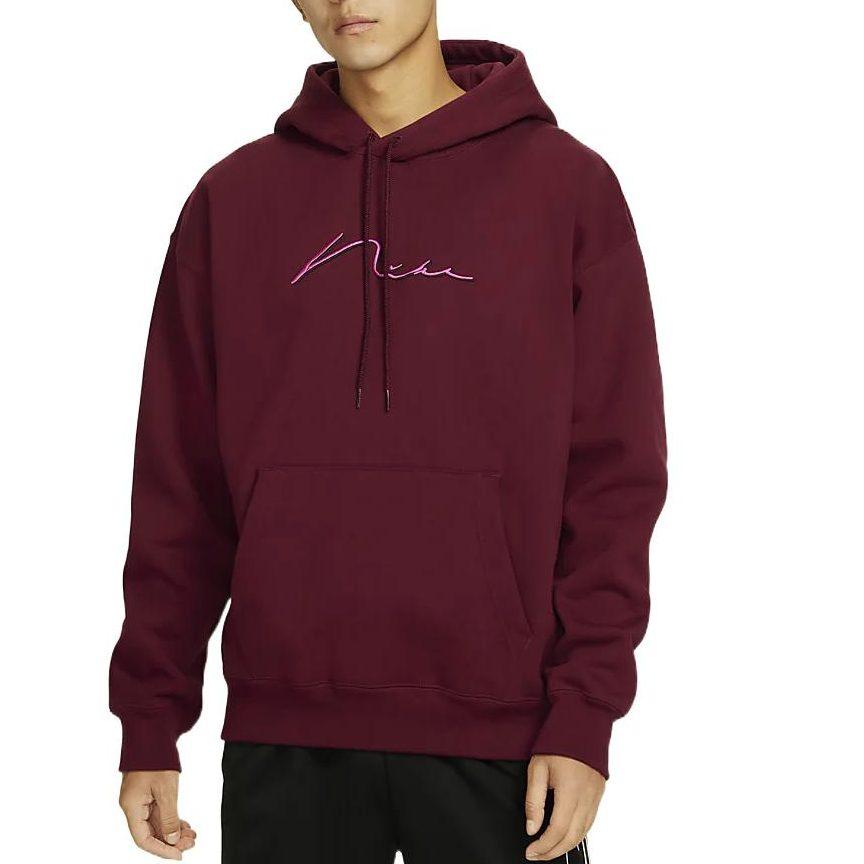 Nike Sweatshirts Men's Red Hooded Moderate Regular DQ7317-638