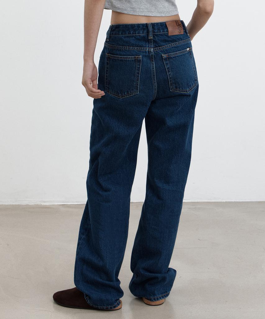 USS ARCHIVE Us405 Essential Straight Jeans (Dark Blue)