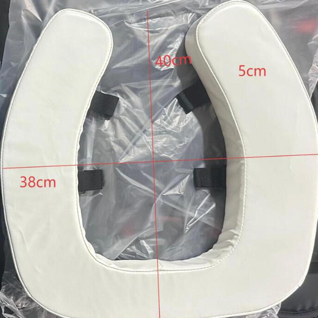 Elevated Toilet Seat Cushion, Raised Lifter, Comfortable, Universal, Thicker Pad for