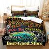 Municipal Waste Bedding Set Single Twin Printed Bed Set With Pillowcase Bed Duvet Cover Soft Single Double Queen Super King Size