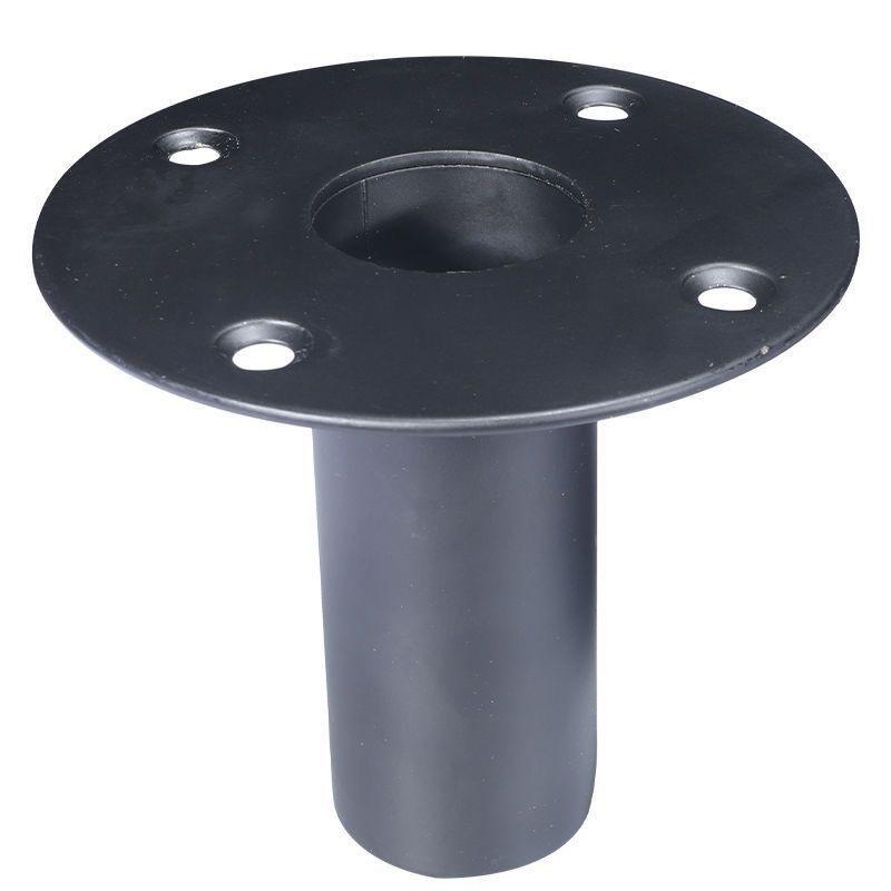 Iron Bottom Speaker Stand with Metal Base and Single Hole Support