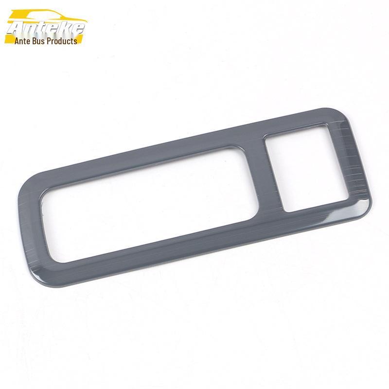 21 P5 Scheinwerfer Zierrahmen: Edelstahl Einstellknopf Pailletten Aufkleber