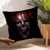 Classic Band S-Slayer Pillow Case Square Double‑Sided Print Cushion Case For Sofa Home Bedchamber Decor Gift