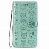 Leren Flip Beschermhoes Voor Vivo Y21D V60 Lite V23 V27 V25 V29 V30 V40 Y36 Y72 5G Y27 Y04 Y16 Y31 Y21 Y39 Y29 Y70 Y18 Y28 Kat Hond Portemonneehoes