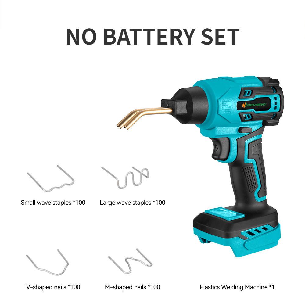 Noul pistol de sudură din plastic cu încălzire rapidă de 500 ℃, reîncărcabil, eficient, kit de reparare a fisurilor pentru bara de protecție a mașinii, mașină de sudat fisuri din plastic