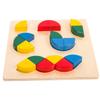 Montessori Sensory Math Puzzle & Educational Wooden Blocks for Kids