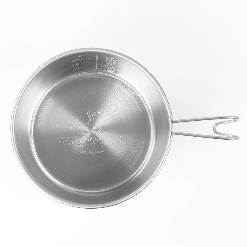 CAPTAIN STAG Sierra Rocky Spiral Stainless Made In Cup, Cup, 900ml, Graduated, Finish, Steel, Japan, Tsubame-Sanjo, UH-78