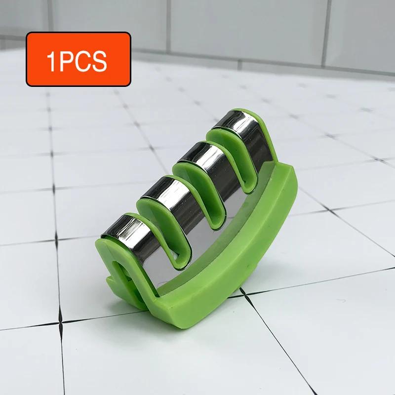 4 IN 1 Affilacoltelli Ricambi Parti Sostituibili Raccordi Coltello Testa Affilatura Coltello Ceramica Carburo Affilacoltelli da Cucina