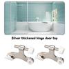 Corrosion Resistant Door Hinges Enhances Thickness Door Hinge Top Elegant Door Stoppers Upgrades for Secure Mounting