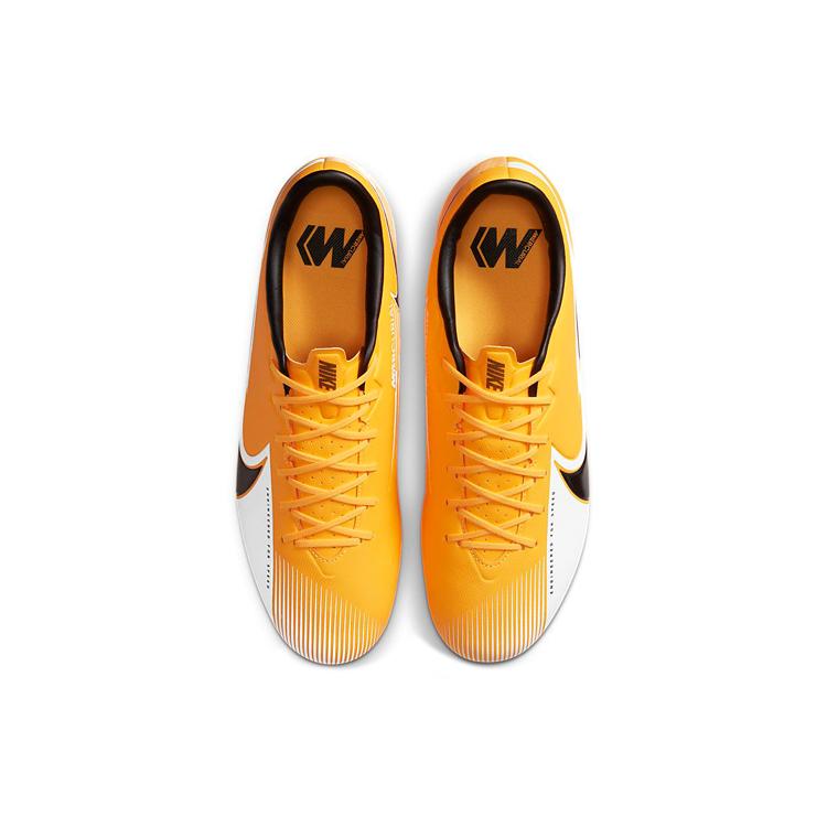 New Nike Mercurial Vapor 13 Academy Ag Artificial Grass 'White Yellow' BQ5518-801