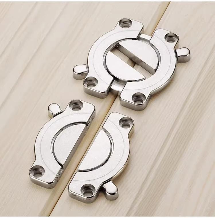 Tabletop Splicing Connector Table Furniture Folding Hinges Buckle Lock Desktop Combination Wood Board Splicing Fasteners