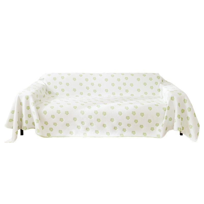 Summer Sofa Cover Cloth Ice Silk Cool Simple Modern Summer Sofa Slipcover Cool Pad Living Room Backrest Sofa Cover Towel