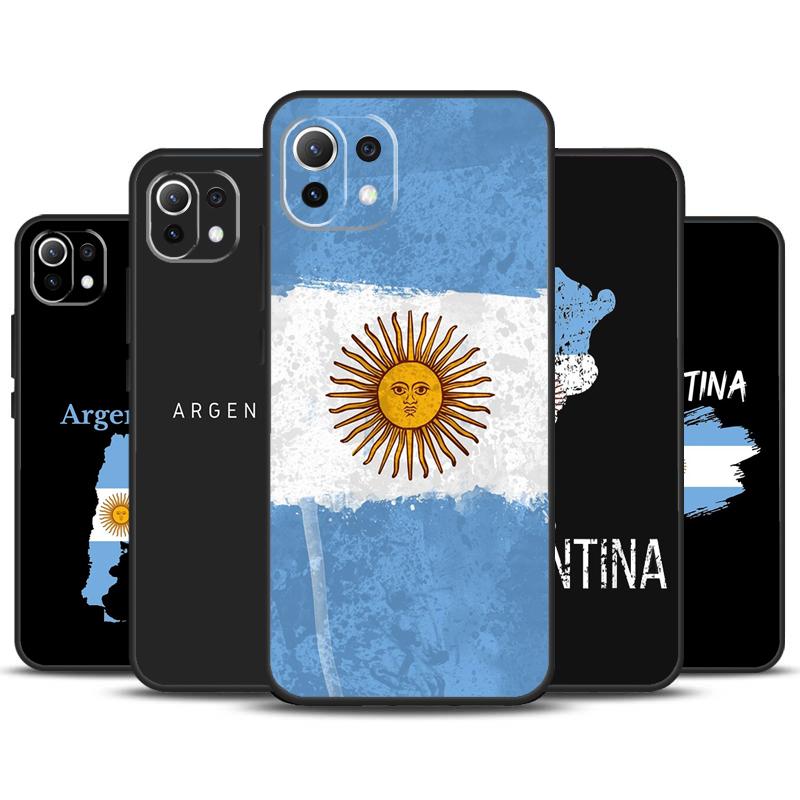 Argentina Flag Case For POCO X6 Pro M6 X5 X3 Pro M5s F3 F5 Xiaomi 14 13 Ultra 12 Lite 11T 12T 13T Pro Cover