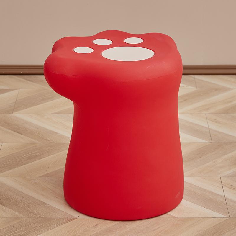 Cat Paw Coffee Table Creative Small Side Table Set Cartoon Bedroom Bedside Table Cute Children's Room Decoration Furniture