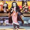 1-6pcs Anime Demon Slayer Kimetsu No Yaiba Figure Kamado Tanjirou Action Figure Agatsuma Zenitsu Nezuko Warrior PVC Model Toys