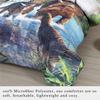 Dinosaurier-Bettwäsche-Set (140 x 200 cm) – Superweiche und lustige Bettwäsche mit Jurassic-Dino-Muster, für Jungen und Teenager, für alle Jahreszeiten