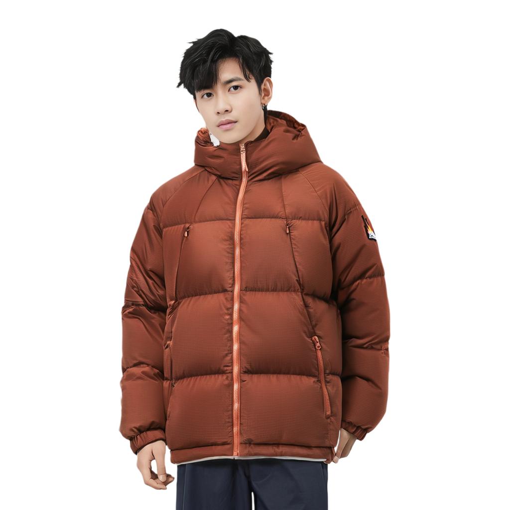 Li Ning Skateboard Down Jacket Men's Tea Red AYMT171-2