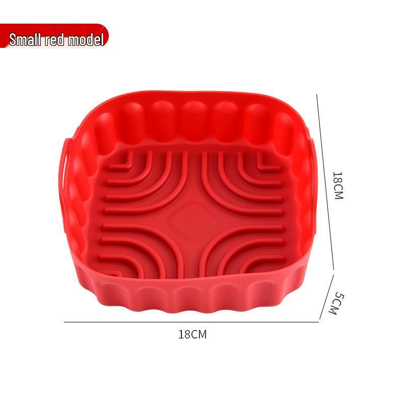High-Temperature Resistant Silicone Air Fryer Baking Tray and Cake Mold