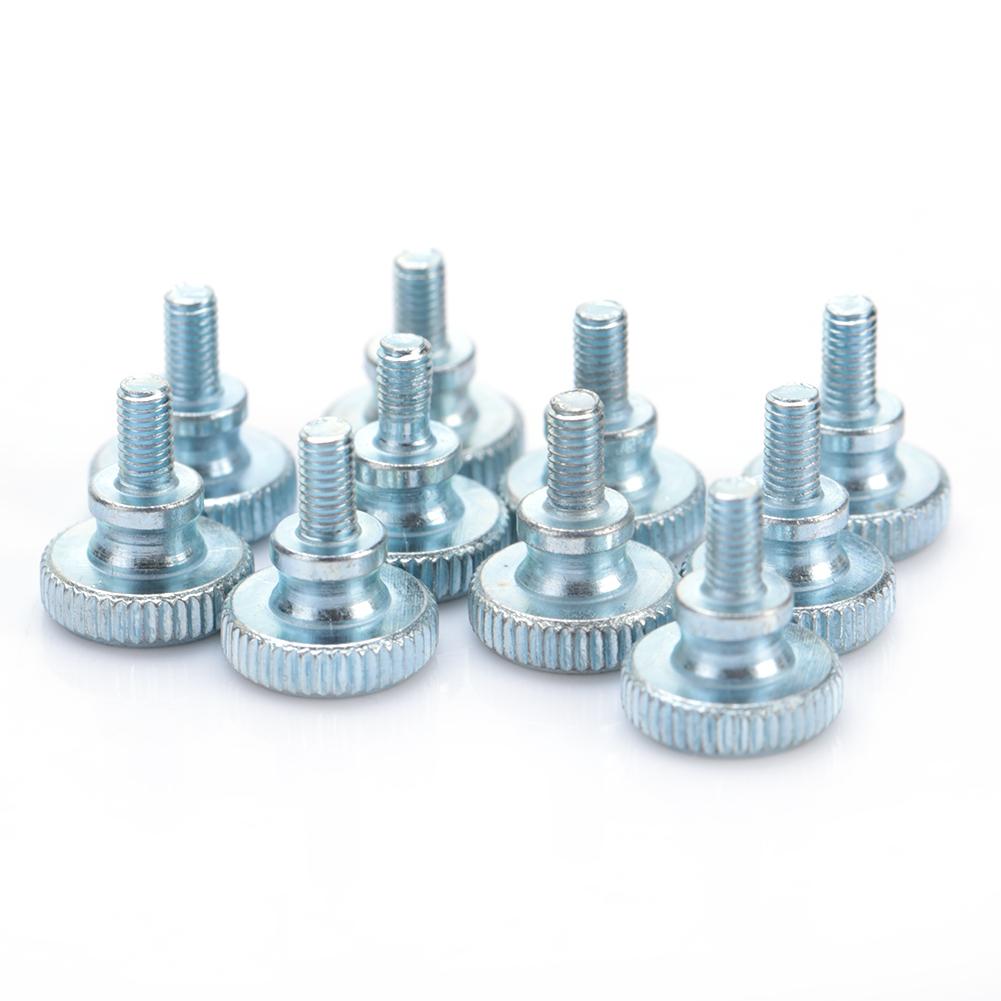 100Pcs   Step Double Handle High Head Knurled Screw M3*6