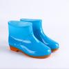 Short Tube Four Seasons Fashion Rain Shoes Women's Outer Wear Adult Rainproof Low Tube Work Car Wash Women's Rain Boots