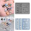 Multipurpose Nail Art Template Tool Mushroom Silicone Nail Art Mold Embossing Carving Templates for Nail Enthusiasts