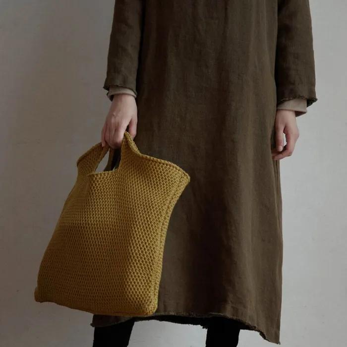 Knit Square Bag -5color