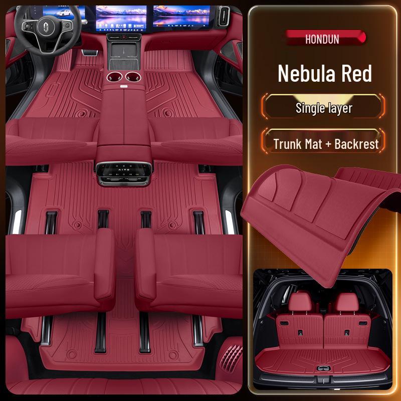 AITO M8 TPE Floor Mats Set for 2025 Huawei Model - Fits 5/6-Seater