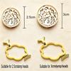 Wax Seal Metal Mold Holder Wax Seal Stamp Rings Metal Sealing  Round Flower Heart Wedding Shape for Card Making Supplies SB037