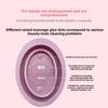 Silicone Washing Bowl Make up Brush Cleaning Box Folding Powder Puff