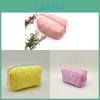 Heart Shape Plush Makeup Bag With Large Capacity For Students And Travel Storage